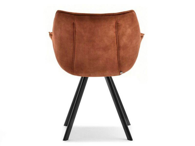 Židle Nina (měděná + černá)