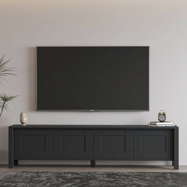  TV stolek/skříňka Vasel (antracit)