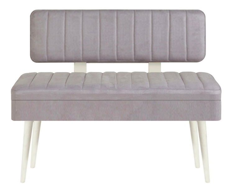 Lavice Vlasta 1 (bílá + šedá) (s úl. prostorem)