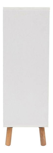 Skříňka Maluxe (bílá + tmavě modrá)