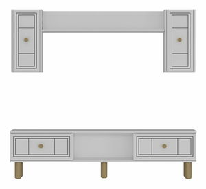 Obývací stěna Darino (antracit)