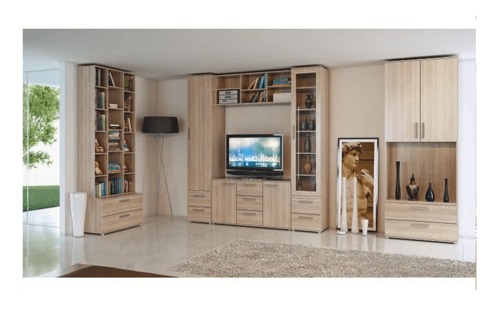 Rohová skříňka Gleo Typ 14