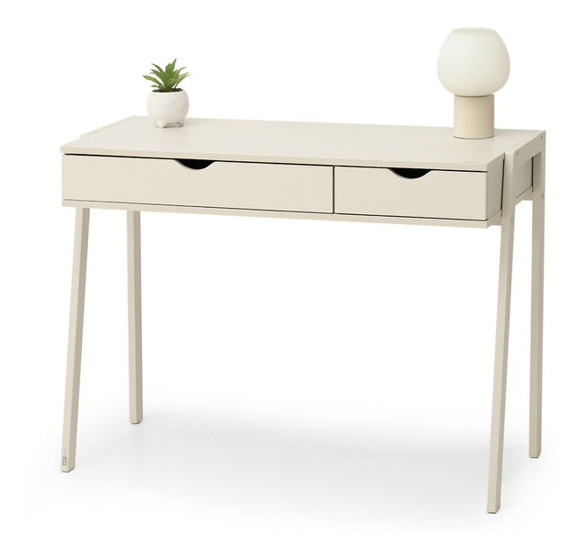 PC stolek Ludra (krémová)