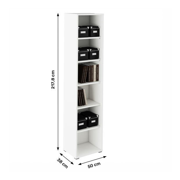 Regál 02 Rumia (bílá)