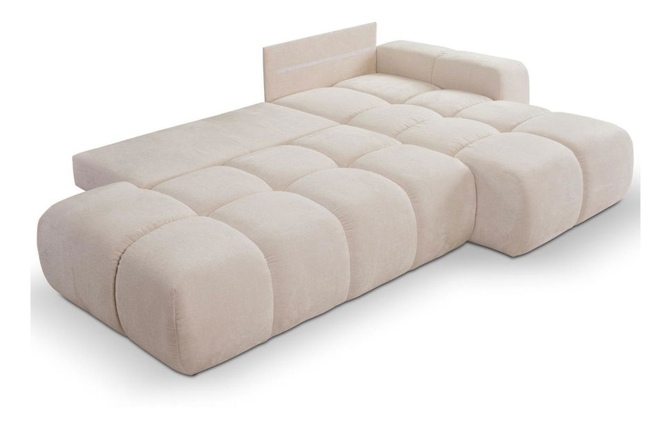 Rohová sedací souprava Sopran (světe béžová) (P)