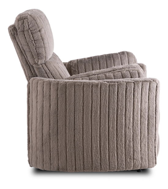 Polohovací křeslo Reunirse (šedá)