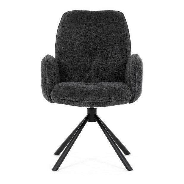 Jídelní židle Daston (černá)