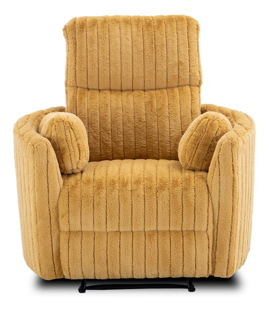 Polohovací křeslo Reunirse (hořčicová)