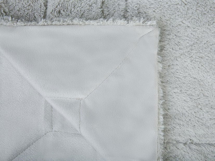 Přehoz na postel 180x200 cm Gell (světle šedá)