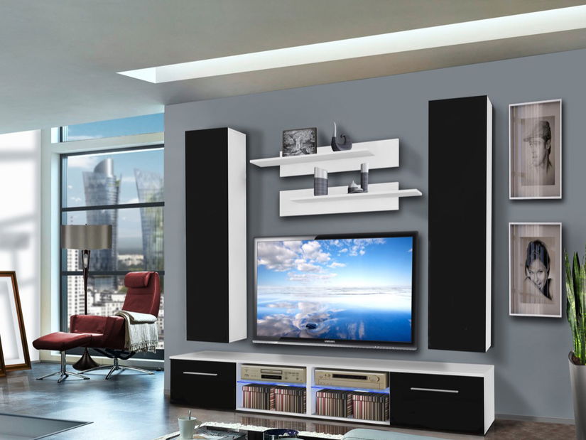 Obývací stěna Tubus 25 WS TU D2 (s osvětlením)