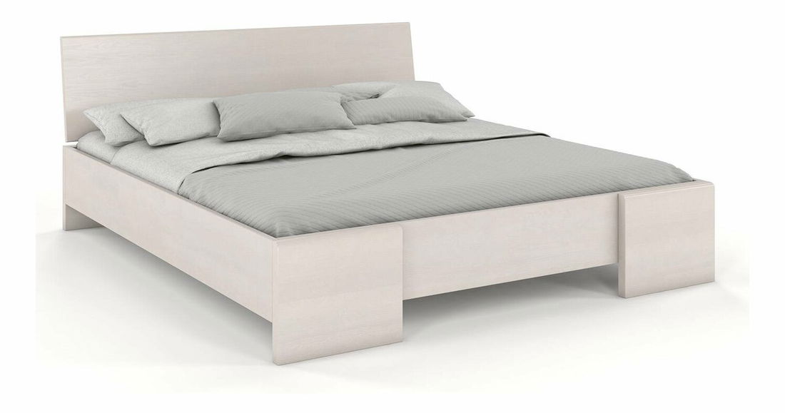 Manželská postel 180 cm Naturlig Blomst High (borovice) (s roštem)