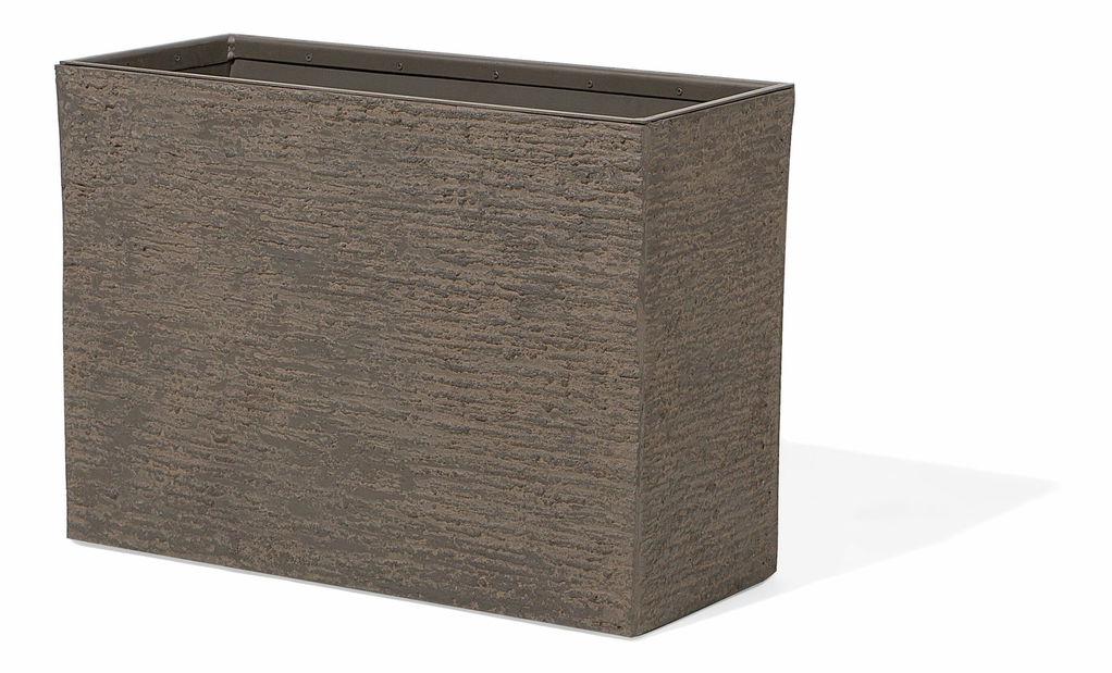 Květináč EDEXA 50x70x29 cm (kámen) (hnědá)