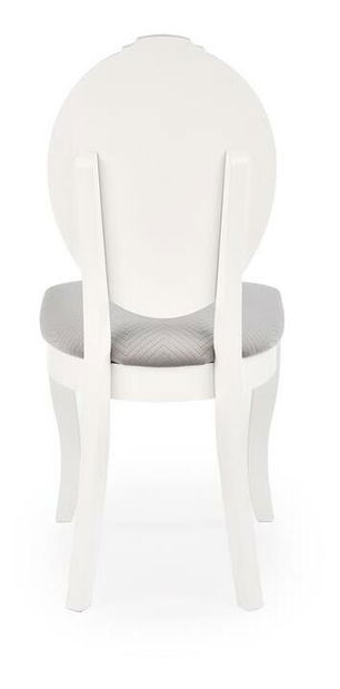 Jídelní židle Velly (bílá + šedá)