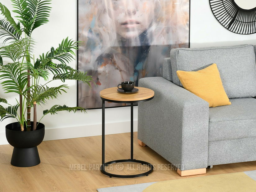 Konferenční stolek Corden (dub + černá)