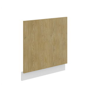 Dvířka na vestavnou myčku nádobí Carminia ZM 570x596 (dub cremona + bílá)