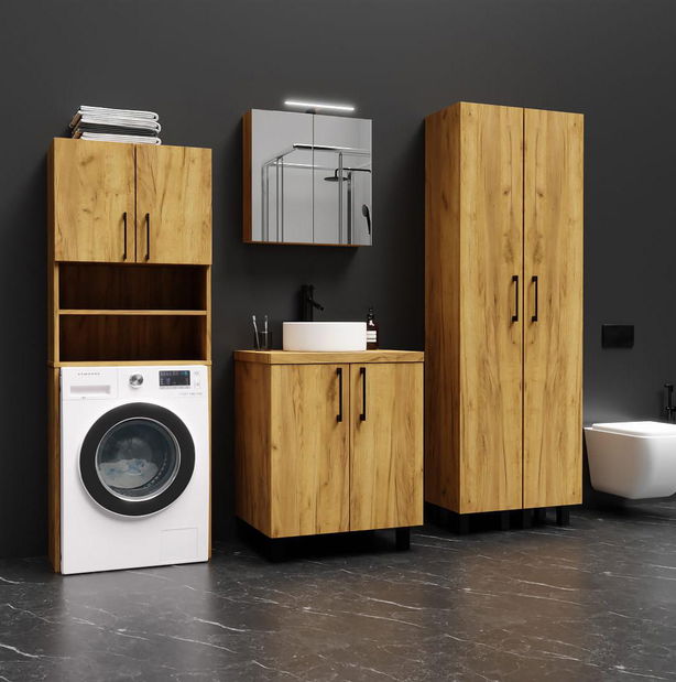 Závěsná koupelnová skříňka Valiant 40 (craft zlatý)