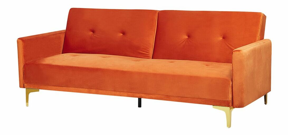 Pohovka třísedačka Labane (oranžová)