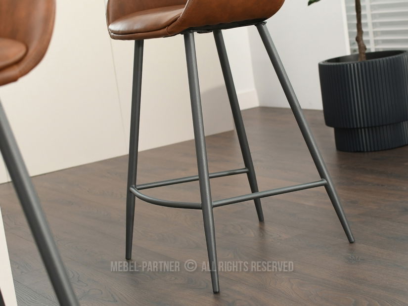 Židle Miguel (hnědá + černá)