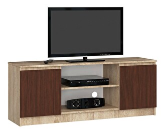 TV stolek Dariel (dub sonoma + wenge)