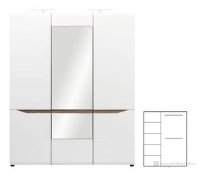 Šatní skříň Lynna LI 9