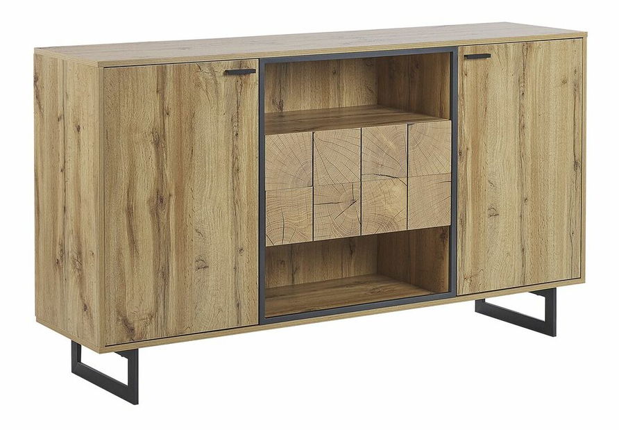 Komoda Bijoux (světlé dřevo)