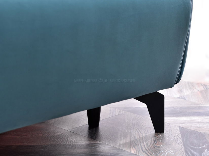 Pohovka dvousedačka Lasciare (černá)