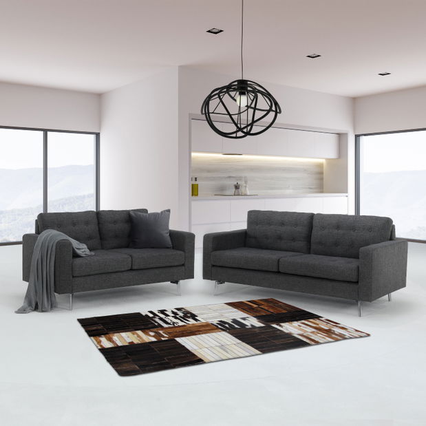 Sedací souprava 3+2 Fovil (sivá)