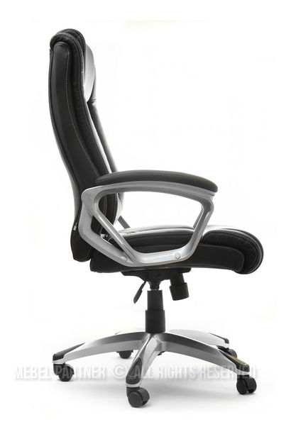 Křeslo Gabby (černá + šedá)