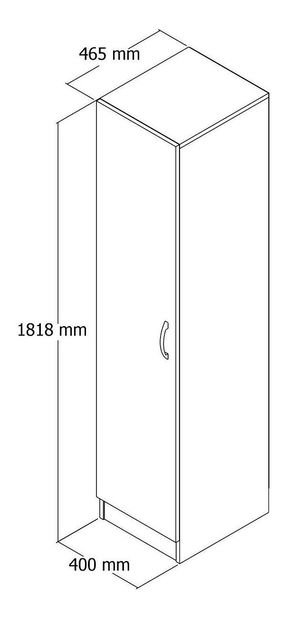 Policová skříň Lelovu 1 (borovice atlantická)