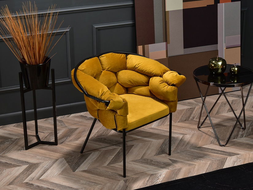 Relaxační křeslo Piplio (černá)