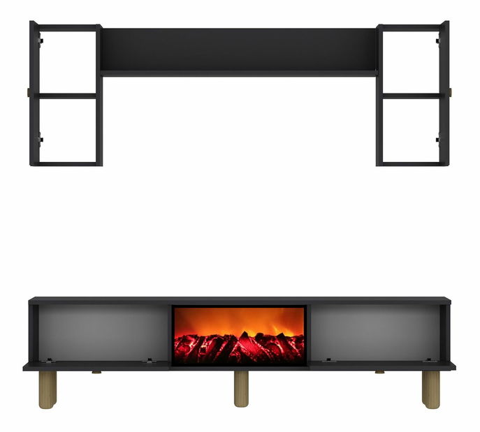 Obývací stěna Yosua (bílá)