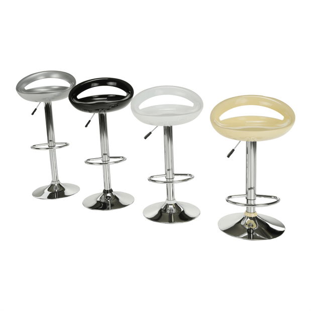 Barová židle Drymen Nove (béžová + chrom)