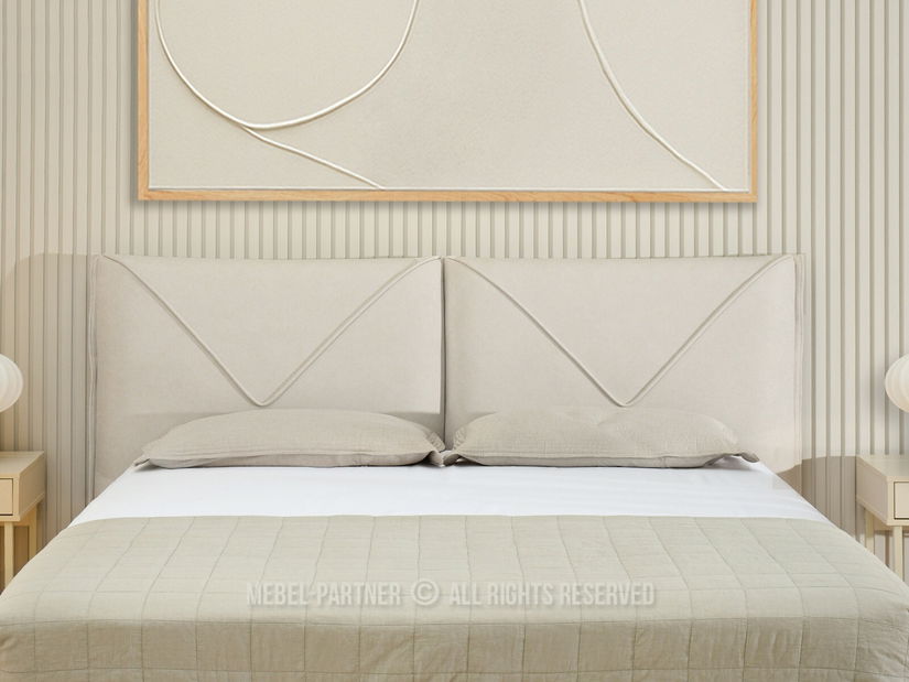 Manželská postel 180 cm Verdadera 180 (béžová)