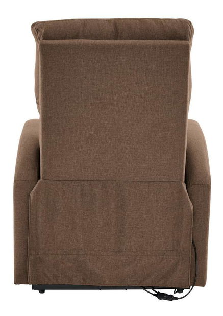 Polohovací křeslo Nefasto (světlohnědá)