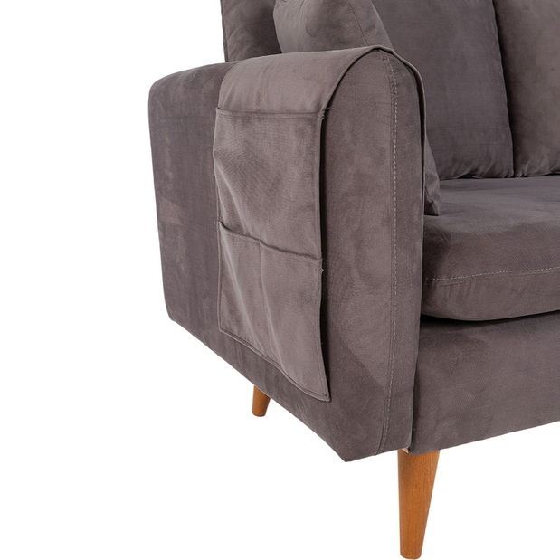 Pohovka trojsedačka Sanfrisco (antracit)