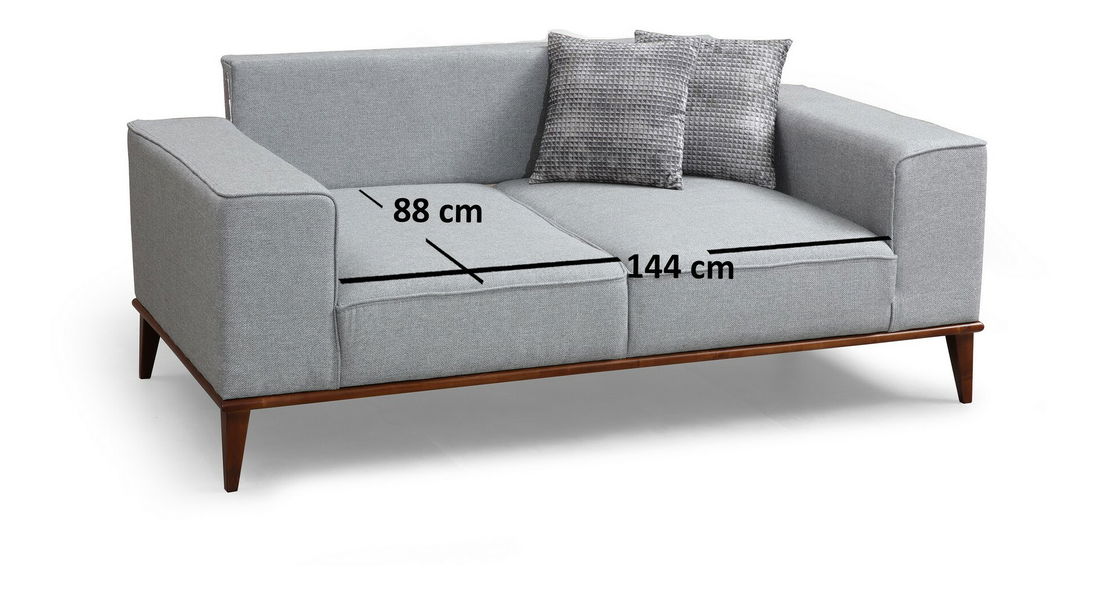 Dvojsedačka Mountain 2 (Šedá)