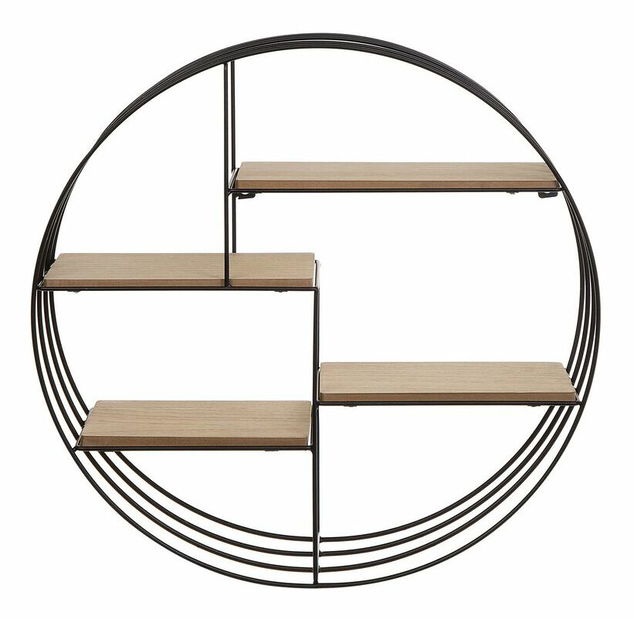 Regál Santhia (světlé dřevo)