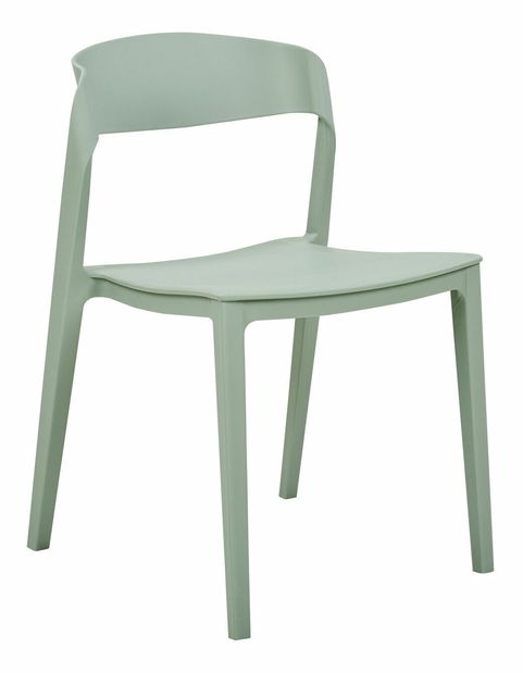 Set 2 ks jídelních židlí Seasar (zelená)