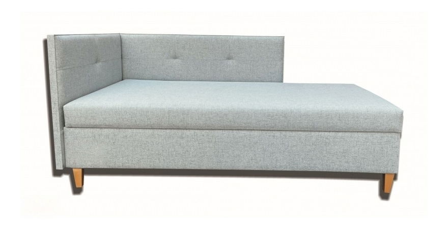 Jednolůžková postel (válenda) 80 cm Alissa (se sendvičovou matrací Erik) (L)