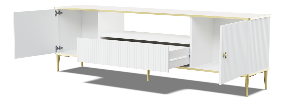 TV stolek/skříňka Pietra 180 (bílá)