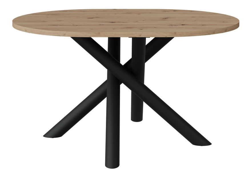 Oválný jídelní stůl Ossla (dub artisan)