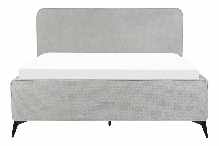 Manželská postel 160 cm Vardiel (šedá) (s roštem)