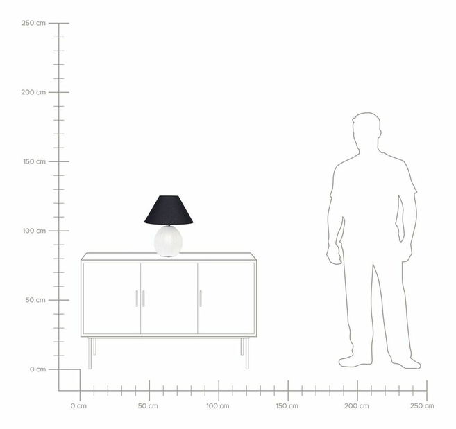 Stolní lampa Cupcake (béžová)