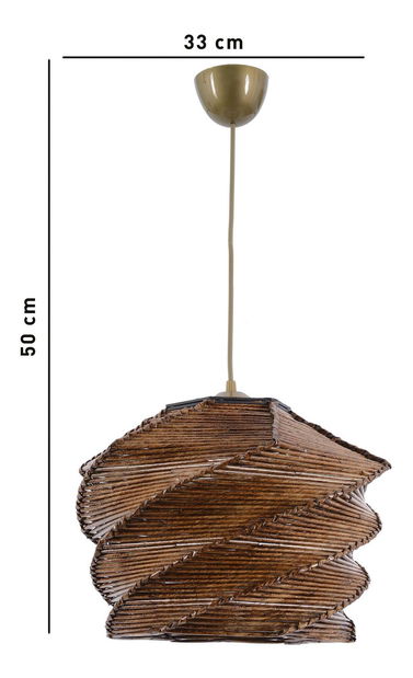 Stropní svítidlo Atepanto 6 (old style wood)