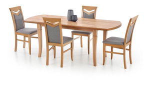 Rozkládací jídelní stůl 160-240 cm Fanny (dub craft) (pro 6 8 osob)