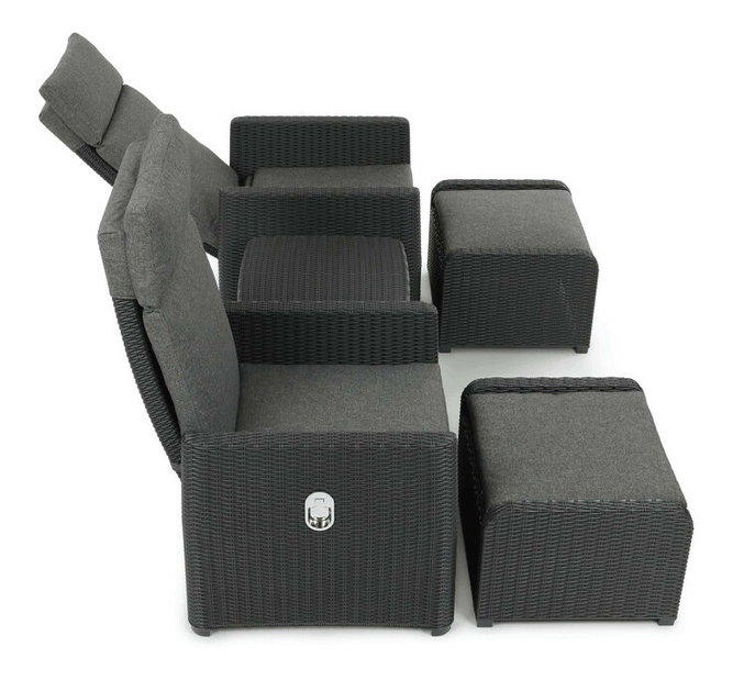 Zahradní sestava Lautro (šedá)