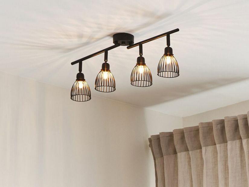 Závěsná lampa Glendale (černá)