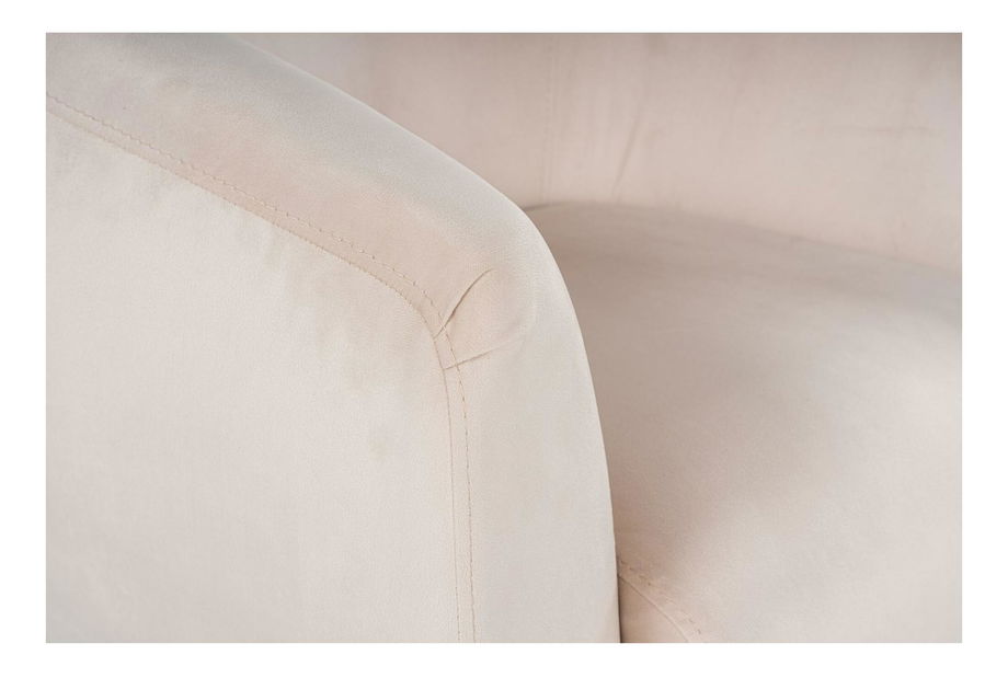 Křeslo Essia (béžová + zlatá)