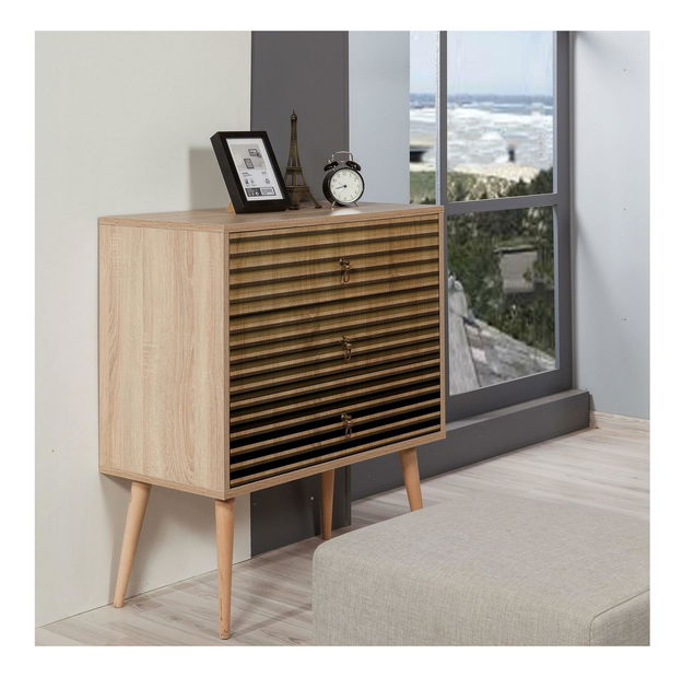 Komoda Troy 220 (dub sonoma)