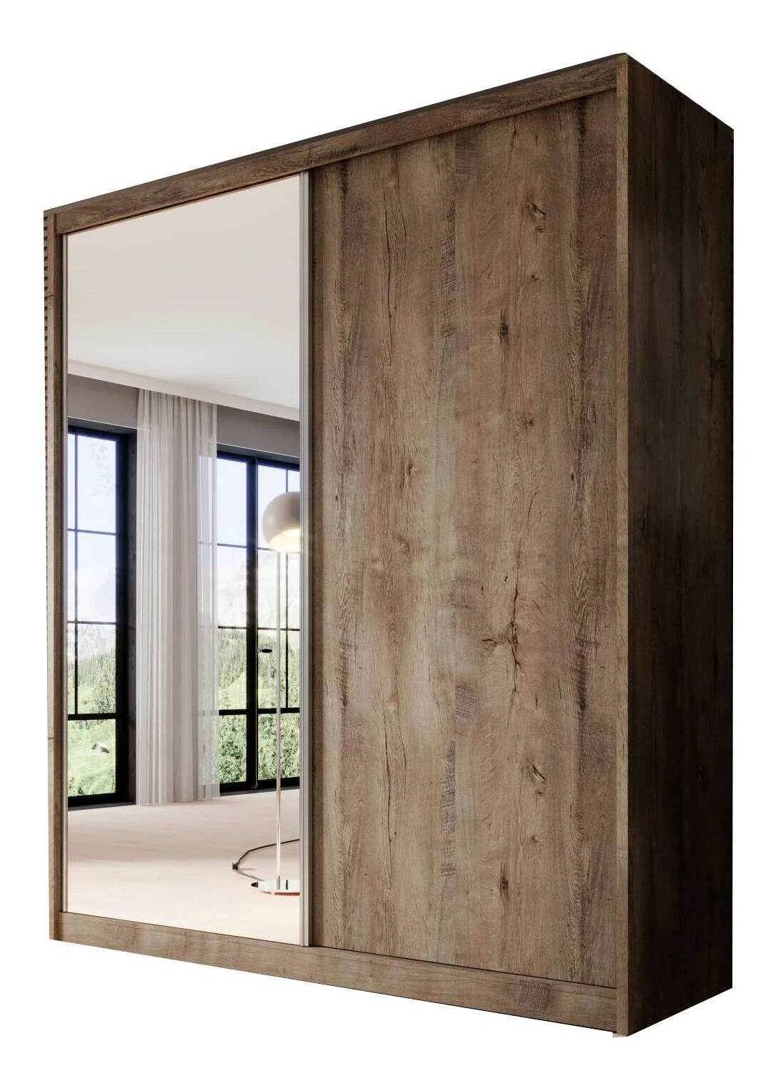 Šatní skříň Matej I (dub lefkas)